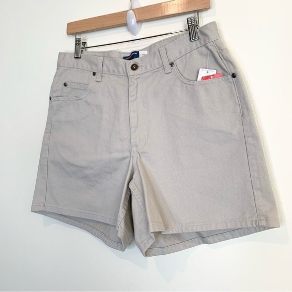 NWT VTG 90s Liz Claiborne Replenishment Shorts Denim Classic Fit 14P - Picture 1 of 9